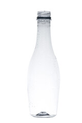 empty bottle isolated on white background ,clipping path