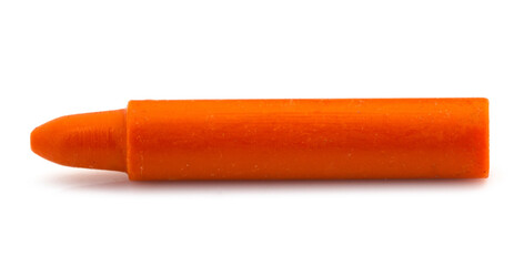 Crayon isolated on white background