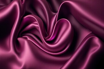 Fototapeta premium Mauve Satin Sheets Background Generative AI
