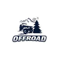 off road logo template design