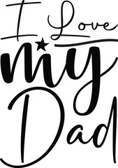 i love my dad