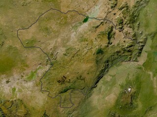 Iringa, Tanzania. Low-res satellite. No legend
