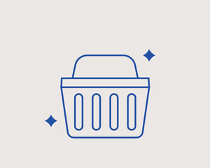 Concept of shopping cart vector illustration in a flat style for website, mobile app, banner, ui ux design, web design, business, marketing, landing page, infographics, mockup, web development
