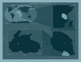 Ruvuma, Tanzania. Described location diagram