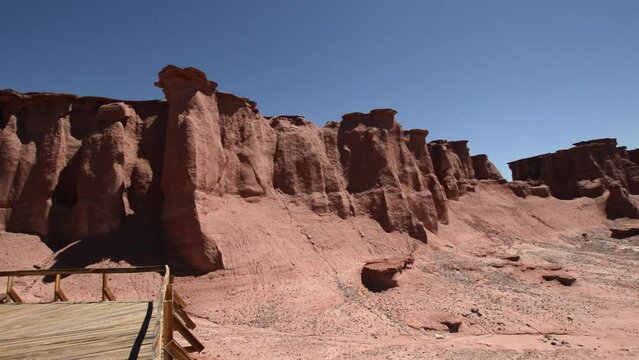 Parque Nacional Talampaya Argentina. Talampaya National Park.