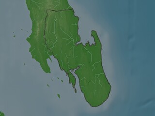 Zanzibar South and Central, Tanzania. Wiki. No legend