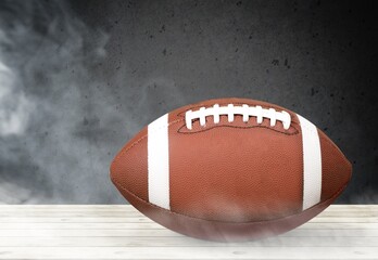 Classic leather american Football ball
