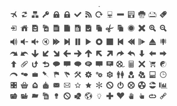 icon set collection for web 