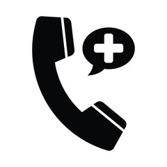 Obraz premium Emergency Call Icon