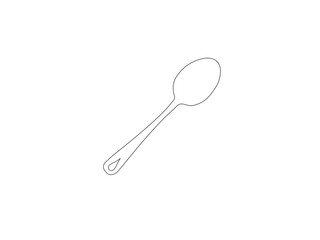 Set of dessert cutlery spoon fork and knife stainless steel isolated on white background.Stainless steel glossy metal kitchen spoon isolated over the white background .