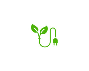 green energy  eco icon,  green energy.  eco friendly logo.