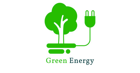 green energy  eco icon,  green energy.  eco friendly logo.