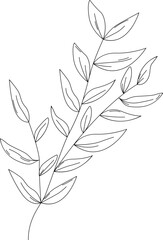 Obraz premium Watercolor flower wedding border decoration