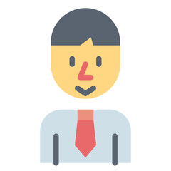 user flat icon style