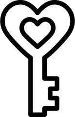 key to heart