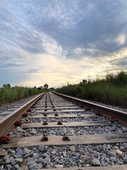 railway in the countryside