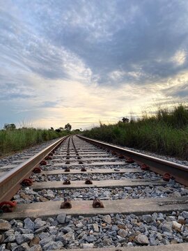 railway in the countryside