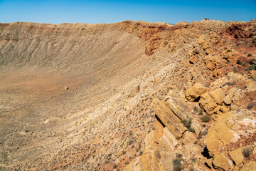 Overlook of the Caynon at Meteor Crater