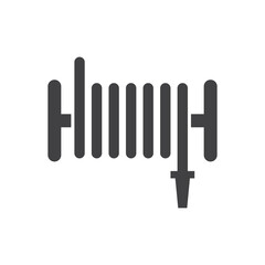 Water Pipe Icon - Hose Pipe Icon