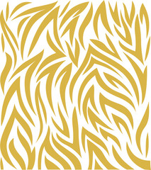 Modern minimalist abstract leaves illustration pattern. Creative collage contemporary seamless pattern. Fashionable template for design.
