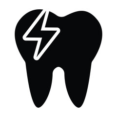 Broken Tooth Icon