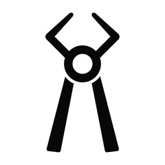 Obraz premium Dental Extracting Icon