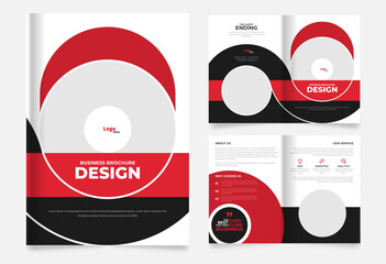  Bi-Fold corporate Brochure design, Creative business brochure design template