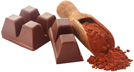 Cacao Powder with dark chocolate