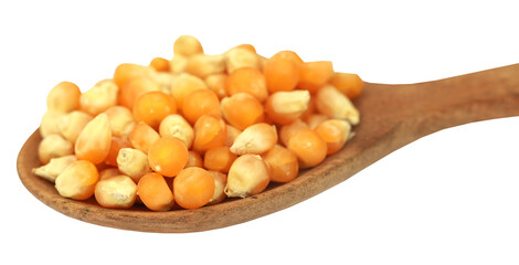 Corns with spoon