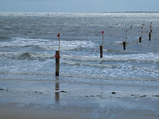 Am Strand von Norderney