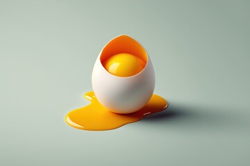 egg yolk minimalistic design
