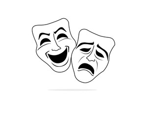 comedy and tragedy masks