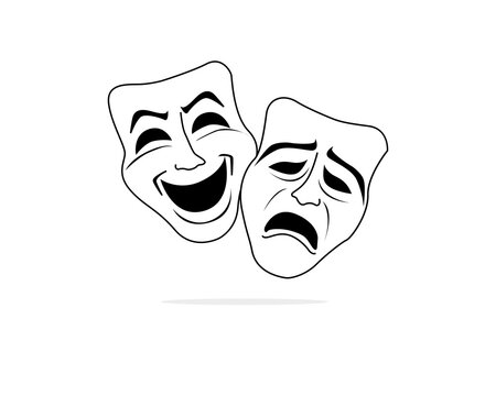 comedy and tragedy masks