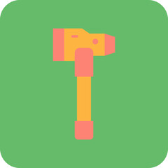 Scope Multicolor Round Corner Flat Icon