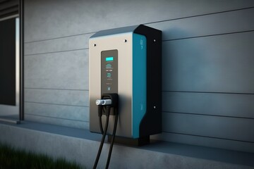 Electric vehicle connected for charging