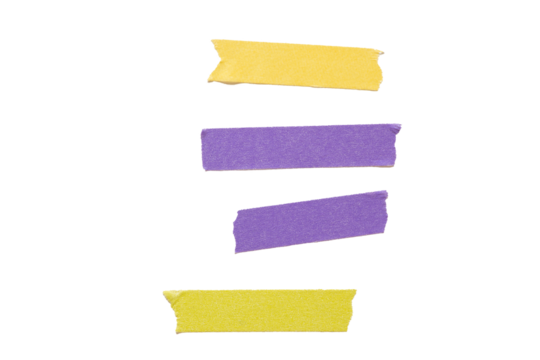 Cintas de colores