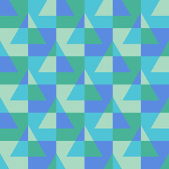 A simple and clear geometric ornament for decorating any surfaces or things. Seamless pattern.