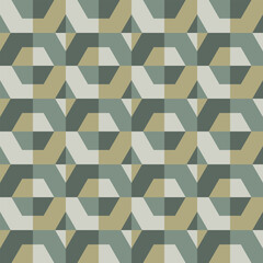 A simple and clear geometric ornament for decorating any surfaces or things. Seamless pattern.