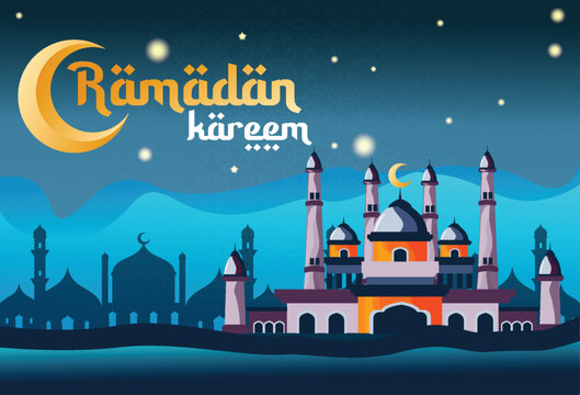Ramadan kareem Islamic background aesthetic
