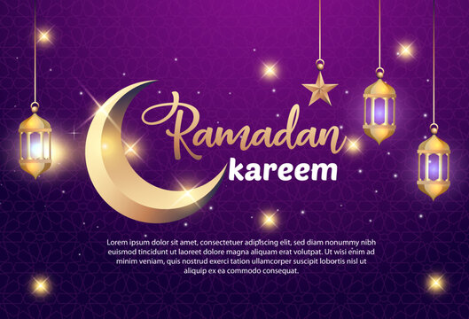 Ramadan Kareem Islamic aesthetic background 