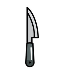 knife icon isolated