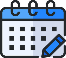 calendar edit icon