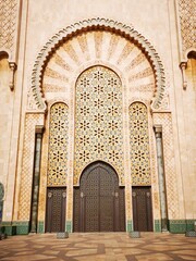 Obraz premium Hassan II Mosque, Casablanca, Morocco