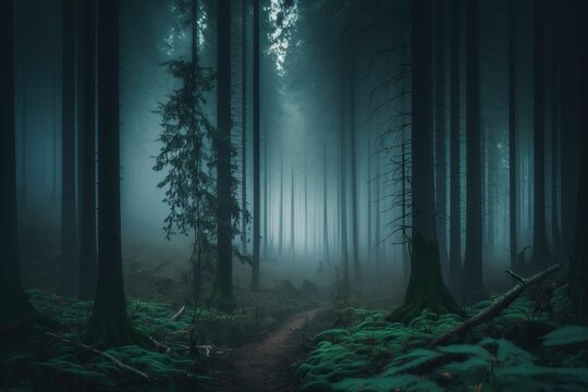 Scary Canadian Forest, Generative AI