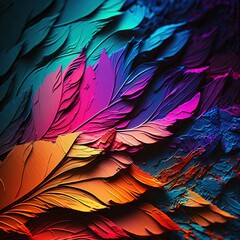 abstract colorful background with geometric pattern, generative ai