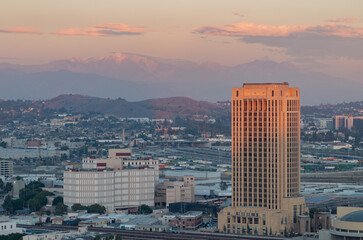 Los Angeles Union Station at Sunset