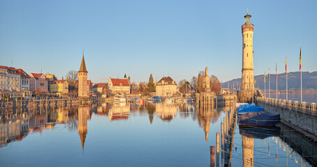 Old town of Lindau, Germany.