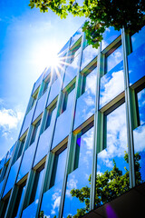 typical office building facade