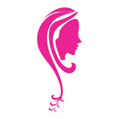 Female illustration vector art design..