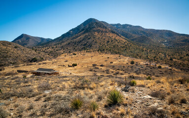 Overlook at Fort Bowie National Historic Site in southeastern Arizona